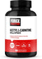 Force Factor Acetyl L-Carnitine Brain Supplement, 500mg Nerve Support & Cellular Energy Booster, Vegan, 100 Vegetable