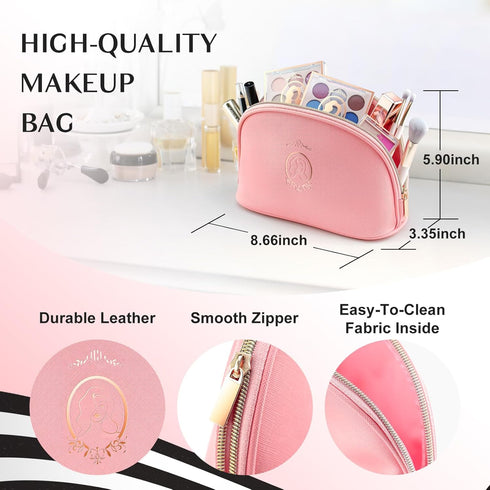 Color Nymph Beginner Makeup Set, Full Starter Cosmetics Set for Teen Girls with Eyeshadow Palette, Blush, Lipstick, and