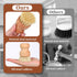 Meyeyaia 12 Pack Bamboo Scrub Brush for Dishes, Wooden Dish Scrubber Brushes with Natural Sisal Bristle Full Circle