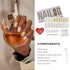 NAILOG Semi Cured Gel Nail Strips - 20 Extra Long Polish Stickers/Wraps, Glossy & Long Lasting Soft Gel Finishing