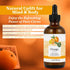 Halo Naturals 4oz Steam Distilled Orange Essential Oil - Premium Hair Growth Oil for Scalp Stimulation & Refreshing