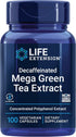 Life Extension Decaffeinated Mega Green Tea Extract, 100 Capsules, Antioxidant Protection