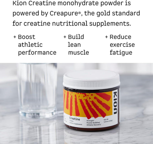 Kion Creatine | Fuel Performance, Energy & Strength | 30 Servings