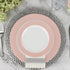 Tablesetting (50) Cloth Feel Dinner Napkins with Silver Design Disposable - Single Use Linen Feel Guest Towels