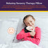 Special Supplies Ladybug Sensory Vibrating Pillow, Pressure Activated for Kids and Adults, Plush Minky Soft
