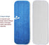 Microfiber Replacement Mop Pad - 18" x 6" Wet & Dry Cleaning Refills, Reusable Floor Mop Pads (6 Pack)