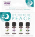 Let There Be Peace & Quiet Relaxing Essential Oils Kit, Now Foods 4-10 mL Oil