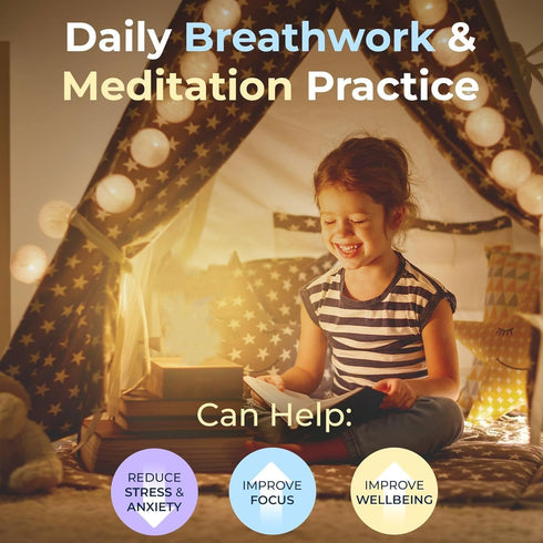 YESIE 'Breathing Ball'| Visual Meditation Tool Accessories for Mindfulness| Sound Guided| Calm Down from Stress