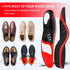 (220+lbs) Plantar Fasciitis Strong Arch Support Insoles for Men Women, Orthotic Inserts for Flat Feet Pain Relief, Black