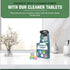 All Purpose Cleaner Tablets – Family Pack – Eco-Friendly Natural Kitchen Cleaner, Glass, Bathroom & Water Stain Remover