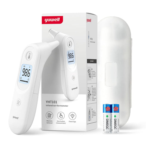 yuwell Digital Ear Thermometer - Fast, Gentle, and Accurate for Adults, Babies, Toddlers, and Kids