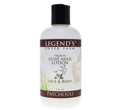 Legend's Creek Farm Goat Milk Lotion, Deeply Moisturizing Body Lotion for Body, Hand & Face, 9 oz