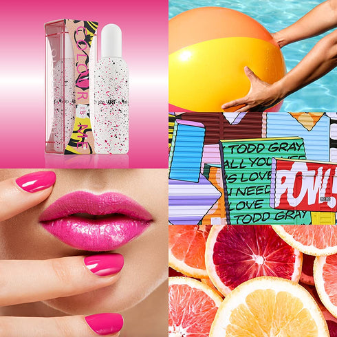 Pop Art by Milton-Lloyd Perfume for Women - 3.4 oz EDP Spray - Amber Vanilla Fruity Scent
