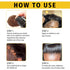 Lace Tint Melting Hair Mousse, 6.8 fl oz for Women’s Wigs, Natural Finishing Lace Color, Dark Brown