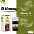 Elhawag Ginseng Oil Cold Pressed Hawaj Pure & Natural Hawag for Skin & Body & Hair & Drink Oriental No Additives Non Gmo Kosher Halal (1 Pack = 0.5 oz / 15 ml) ??? ???????? ?????? ????