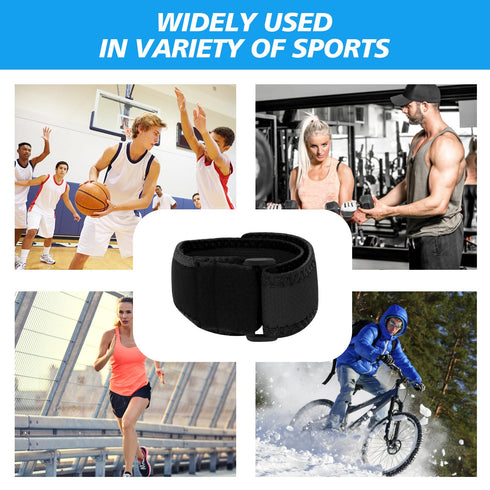 supregear IT Band Strap, Adjustable Compression Wrap for Knee Thigh Hip & ITB Support, Men & Women