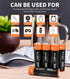 Kruta AA Rechargeable Batteries for Outdoor Solar 12 Pack, NiMH Double A Battery Pre-Charged 1.2V 800mAh Long Lasting Performance for Outdoor Solar Garden Lights Landscaping String Lamps