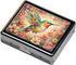 GYUTAE PARK 7 8 Hummingbird) Metal Weekly Pill Organizer, Day Pill Case with Compartments, Travel Pill Box for Purse