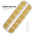 Mini Caviar Beads for Nail Art, Gold Silver Rose Gold 3D Metal Ball Decorative Accessories Set