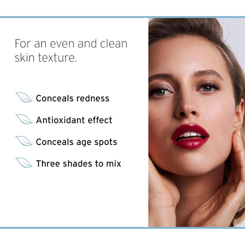 Nutraskin Silk & Smooth Medium Concealer, Natural Liquid for Flawless Complexion, Made in Germany, 10ml