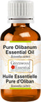 Pure Olibanum Essential Oil (Boswellia carterii) Steam Distilled 15ml (0.50 oz)