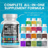 Clean Nutraceuticals NAC Supplement N-Acetyl Cysteine 1000mg Vitamin D3 K2 Zinc Quercetin 1000mg Sarracenia Purpurea 1000mg with Elderberry Holy Basil Bee Propolis Bromelain L-Lysine - 60 Count