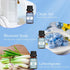 Clean Essential Oils Set - ARVIDSSON Premium Fragrance Oil for Clean Home, Soap Making - Clean Cotton, Fresh Linen