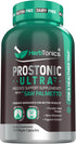 Herbtonics Prostate Support Supplement for Men - Saw Palmetto & Beta Sitosterol with Pumpkin Seed Oil - 120 Capsules