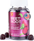 Nitric Oxide Supplements Gummies for Men and Women - Beet Chews with Tart Cherry Extract 4000 mg - Non-GMO, Pectin Based