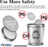 PKCELL 50-Pack CR1225 3V Lithium Batteries for Thermometer