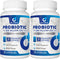 300 Billion CFU Probiotic, 12 Probiotic Strains + 3 Prebiotics, Daily Supplement for Digestive Health, 120 Counts