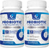 300 Billion CFU Probiotic, 12 Probiotic Strains + 3 Prebiotics, Daily Supplement for Digestive Health, 120 Counts