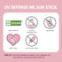 MAKEPREM Calamine Calming Sun Cream SPF 50+ PA++++, 1.69 Fl Oz Korean Mineral Sunscreen for Sensitive Acne-Prone Skin