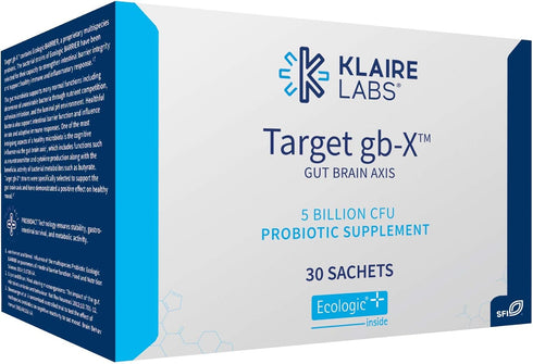 Klaire Labs Mood Probiotic Powder with Bifidobacterium & Lactobacillus - 30 Packets for Positive Mood
