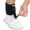 Tenbon Ankle Support Drop Foot Brace Orthosis - Adjustable Comfort Cushioned Wrap Compression for Improved Gait (Black)