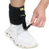 Tenbon Ankle Support Drop Foot Brace Orthosis - Adjustable Comfort Cushioned Wrap Compression for Improved Gait (Black)