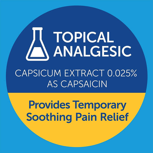 Coralite Capsaicin Patch, Pain Relieving Patch for Muscle Pain, Back Pain, Muscle Soreness and Joint Pain, Pack of 12