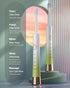 Upgrade Sonic Electric Toothbrush for Adults, 8 Replacement Brush Heads, Rechargeable with 2-Minute Timer, White & Green