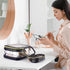 Travel Clear Makeup Bag Set, Portable Cosmetic Bag for Women, Clear Toiletry Bag with Zipper