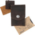 Hide & Drink Double Nail Clipper Case, Handmade Full Grain Leather Grooming Kit, Bourbon Brown, Travel Essentials