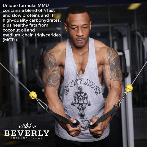 Beverly International Mass Maker Ultra Vanilla, 14 Servings, 3lb, Clean Carbs, Great Taste