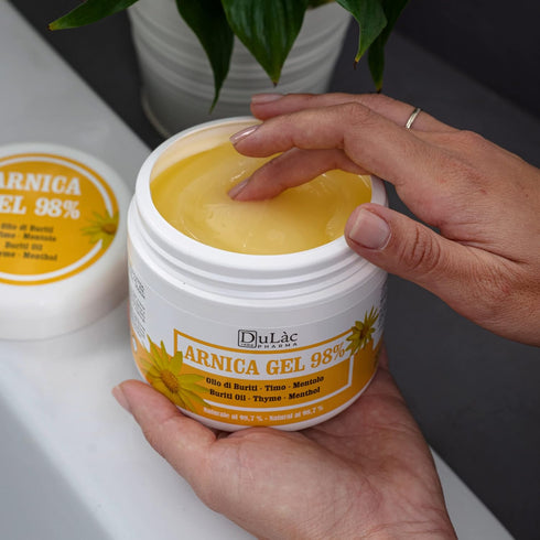 Dulàc - Arnica Gel for Bruising and Swelling, 16.9 Fl Oz, 98% Arnica Montana Cream for Muscle and Joint Relief,