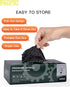 PACIFIC PPE 6-mil Black Nitrile Disposable Gloves, Food-Safe, Powder-Free, Cleaning, Textured Fingertips, Latex-Free,