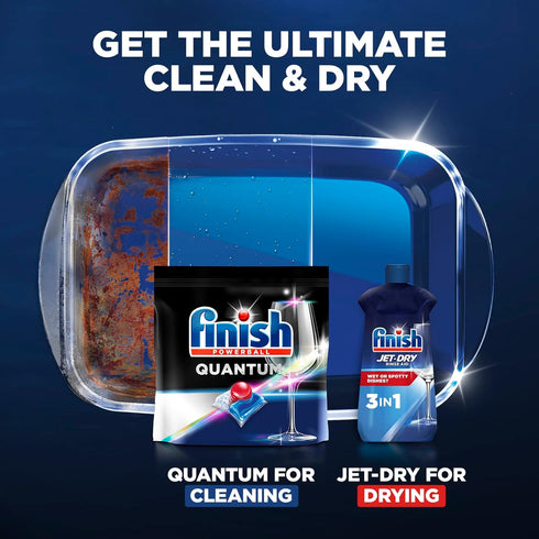 Finish Quantum Powerball, Dishwasher Pods, Advanced Clean & Shine, 22ct Dishwasher Tablets