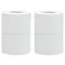 Iconikal 4-Pack White Athletic Tape, Easy Tear Sports Tape, 1.5” x 24 Feet Each Roll, Extra Strong, No Sticky Residue