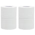 Iconikal 4-Pack White Athletic Tape, Easy Tear Sports Tape, 1.5” x 24 Feet Each Roll, Extra Strong, No Sticky Residue