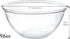 PLASTICPRO Disposable 96 Ounce Round Crystal Clear Plastic Serving Bowls With Lids Party Snack or Salad Bowl, Chip Bowls, Snack Bowls, Candy Dish, Salad Container Pack of 4 by PLASTICPRO