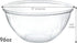 PLASTICPRO Disposable Round Crystal Clear Serving Bowls With Lids Party Snack or Salad Bowl, Plastic Clear Chip Bowls, Party Snack Bowls, Candy Dish, Salad (2, 96 OUNCE) by PLASTICPRO