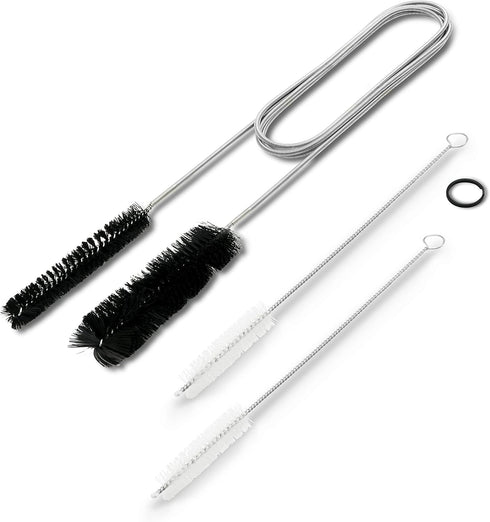 Flexible Drain Cleaner Brush (72" Long) for Clogs, Drains, Bottles, Pipes, Bathtub, Shower, Kitchen Sink