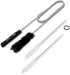Flexible Drain Cleaner Brush (72" Long) for Clogs, Drains, Bottles, Pipes, Bathtub, Shower, Kitchen Sink